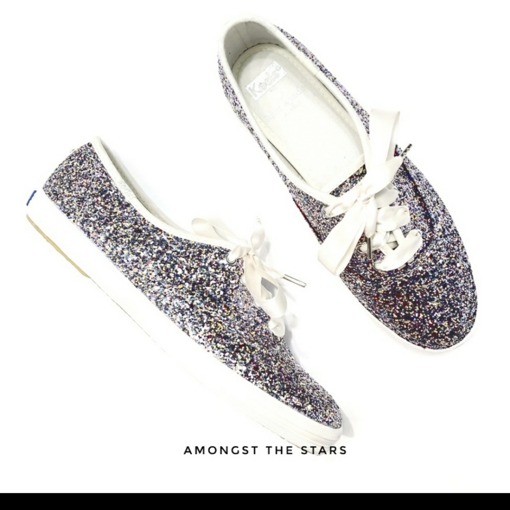 kate spade x  Keds Multi Colored Glitter Sneakers - Picture 3 of 4